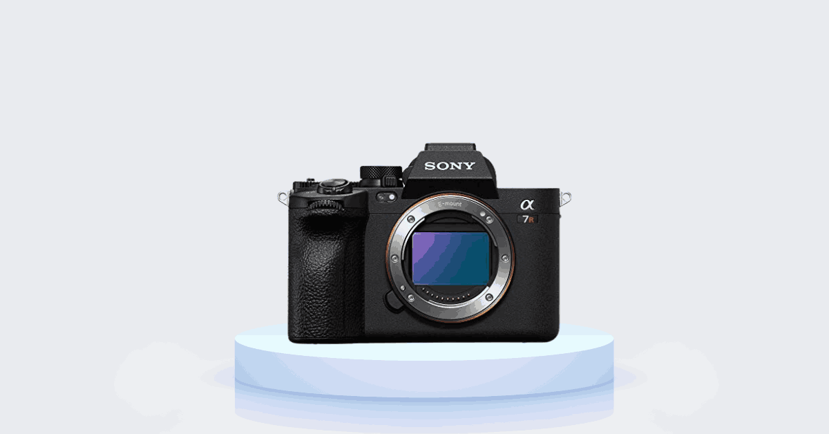 Sony Câmera com lente mirrorless intercambiável de quadro completo α7R IV