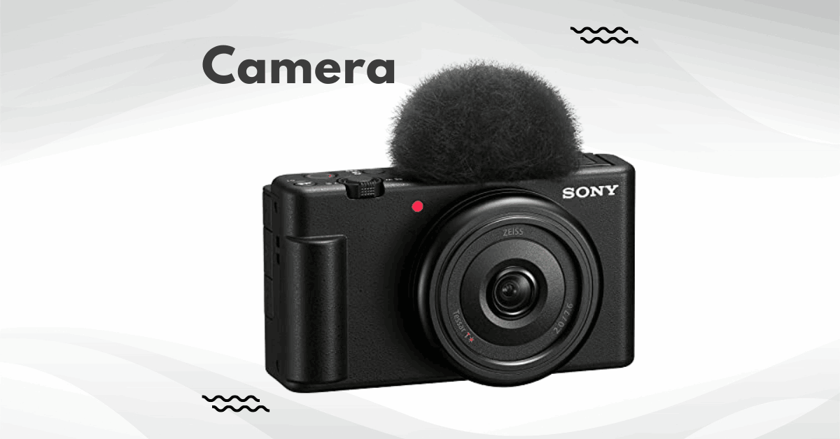 Sony Câmera Vlog ZV-1F para criadores de conteúdo e vloggers preta